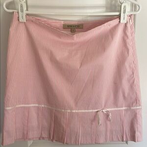 RW&CO. Pink Striped Women's Skirt